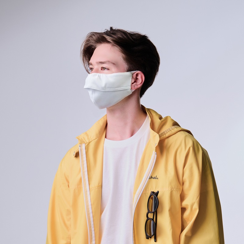 UVカットホール付きマスク 通気性UPしたUVカットマスク(耳紐長さ調整付き) 紫外線対策