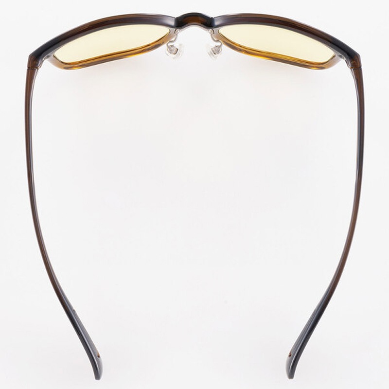 大人用UVカットサングラス　ディーエフ.パスウェイ　クリアブラウン　日本製　眼の紫外線対策