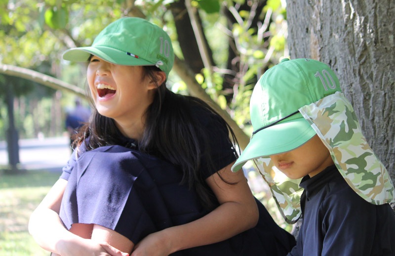 【深く被って顔と目を守る！】つば長フェイスガードキャップ　54～58ｃｍ　紫外線対策　エポカル