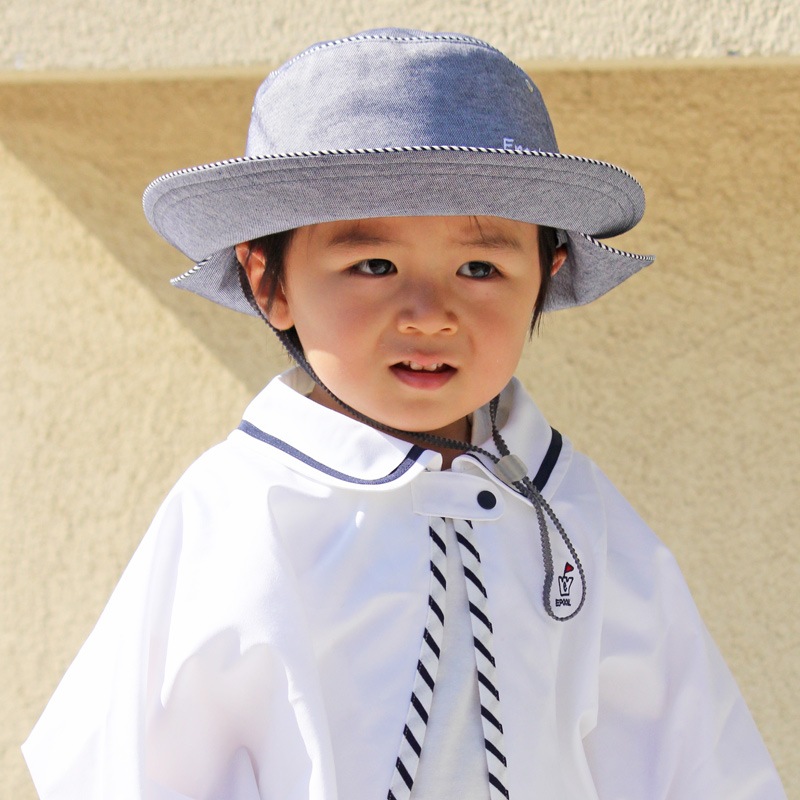 【子供のための夏用のUVカット帽子】　３ＷＡＹＵＶカット帽子サマー！　紫外線対策