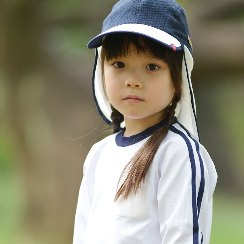 UVカット帽子　蚊よけ(カヤリヒノキ）フラップ帽子　エポカル　紫外線対策