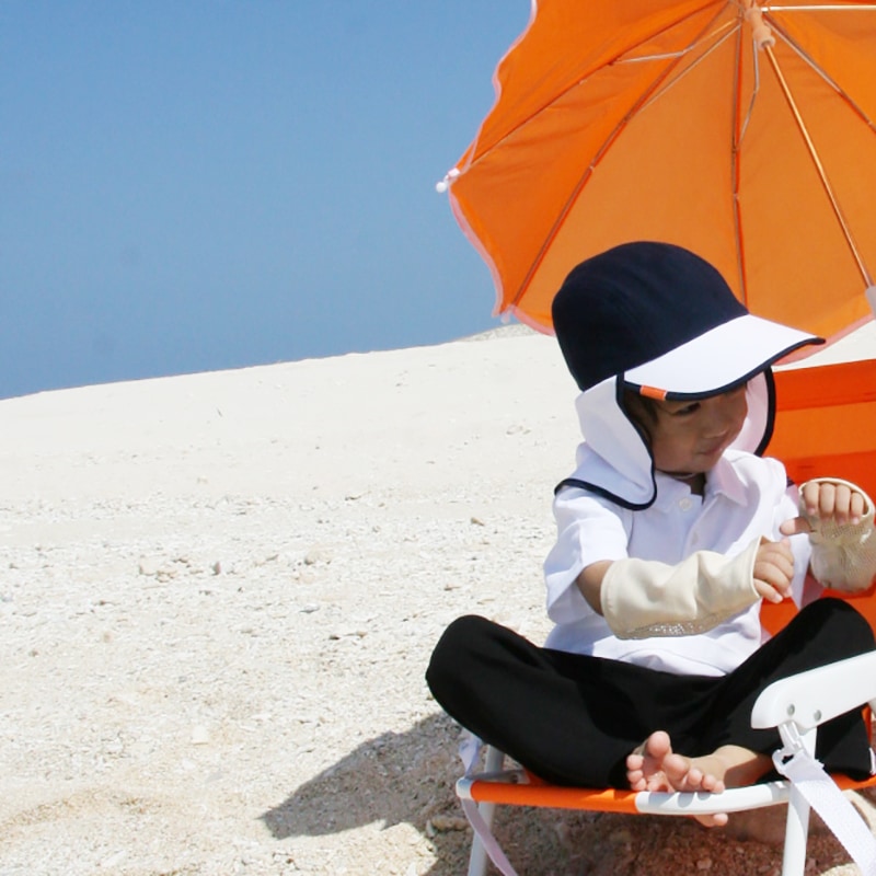 UVカット帽子　蚊よけ(カヤリヒノキ）フラップ帽子　エポカル　紫外線対策