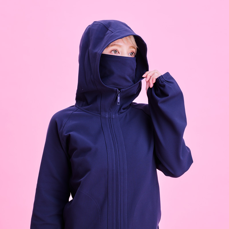 UVカット率99.99%。新素材を使用した新しいパーフェクトパーカーは