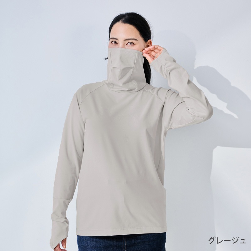 ご予約販売　UV＆NIRカット超ハイネックテックウエア　紫外線対策　エポカル