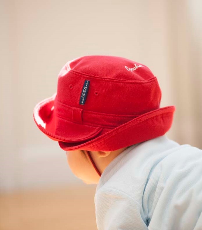 赤ちゃんのためのUVカット帽子　3WAYサンプロテクトハット　エポカル　紫外線対策