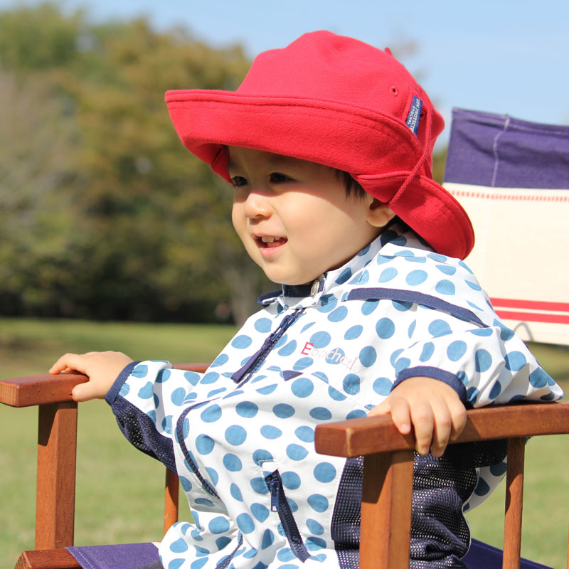 赤ちゃんのためのUVカット帽子　3WAYサンプロテクトハット　エポカル　紫外線対策