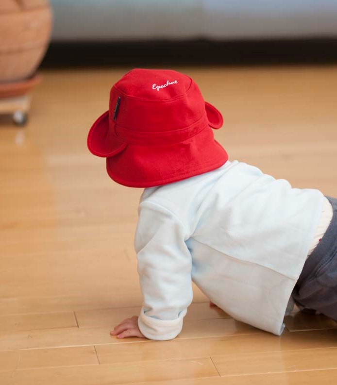 赤ちゃんのためのUVカット帽子　3WAYサンプロテクトハット　エポカル　紫外線対策