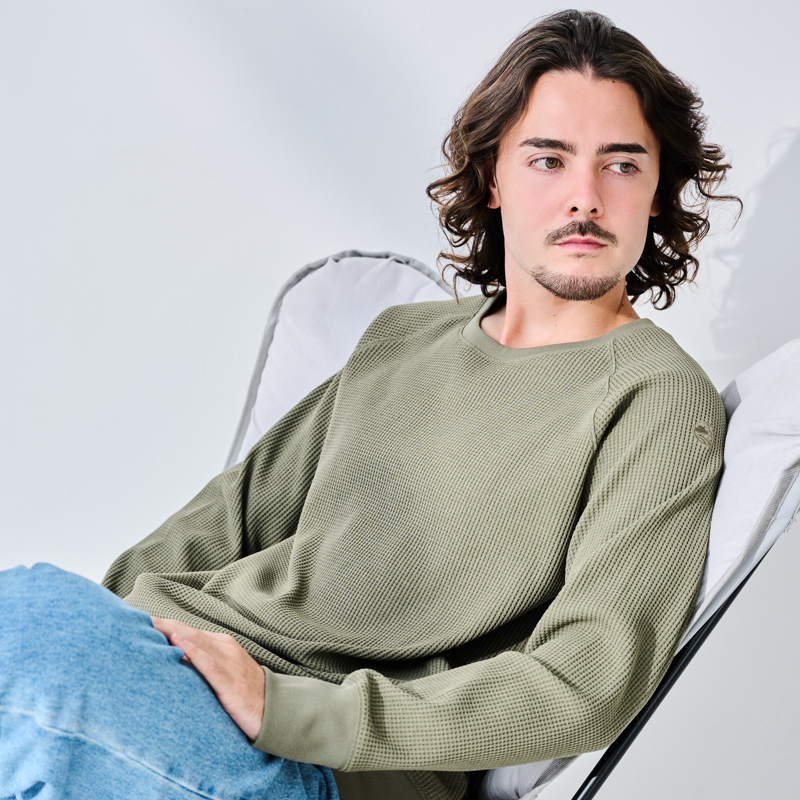 UVカットワッフルTシャツ 紫外線対策 エポカル
