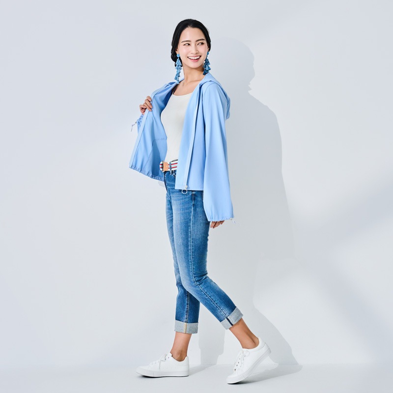 NIR&UVカットパーカー　Trubeaute（R）（トゥルーボーテ）近赤外線・紫外線カット　エポカル