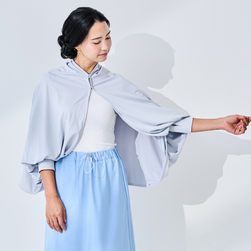 【近赤外線と紫外線をともにカットする】Trubeaute(R)（トゥルーボーテ）　エポカルビショップストール