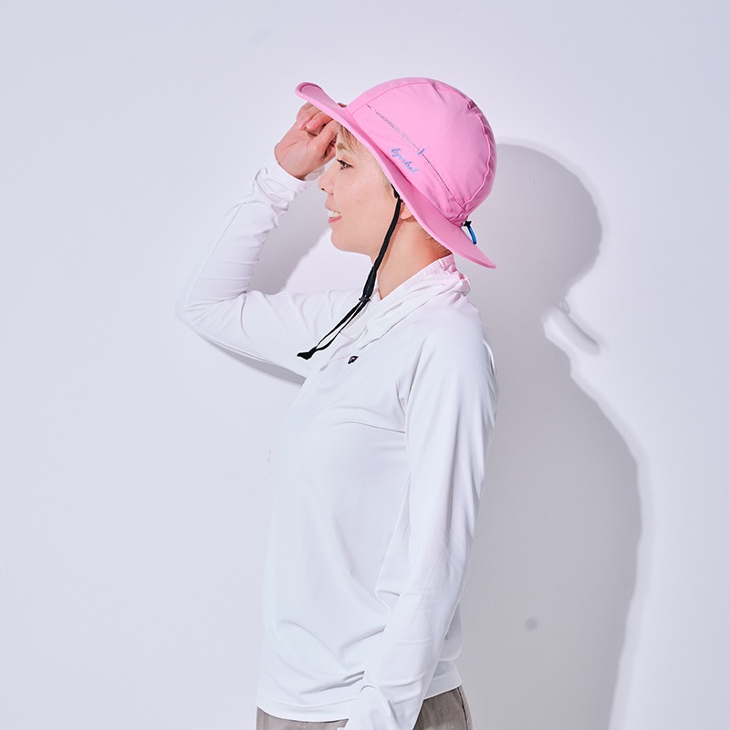 水陸両用 UVカットワイドビューハット 紫外線対策 56cm以上