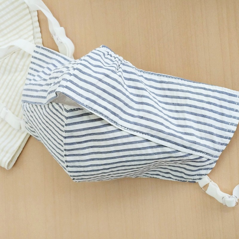 UVカット夏マスク（耳ゴム長さ調整付き）大人用　お顔の紫外線対策