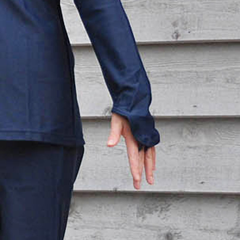 お品切れ　UV保温スクールスイムウエア（前開き）　日本学校保健会推薦用品
