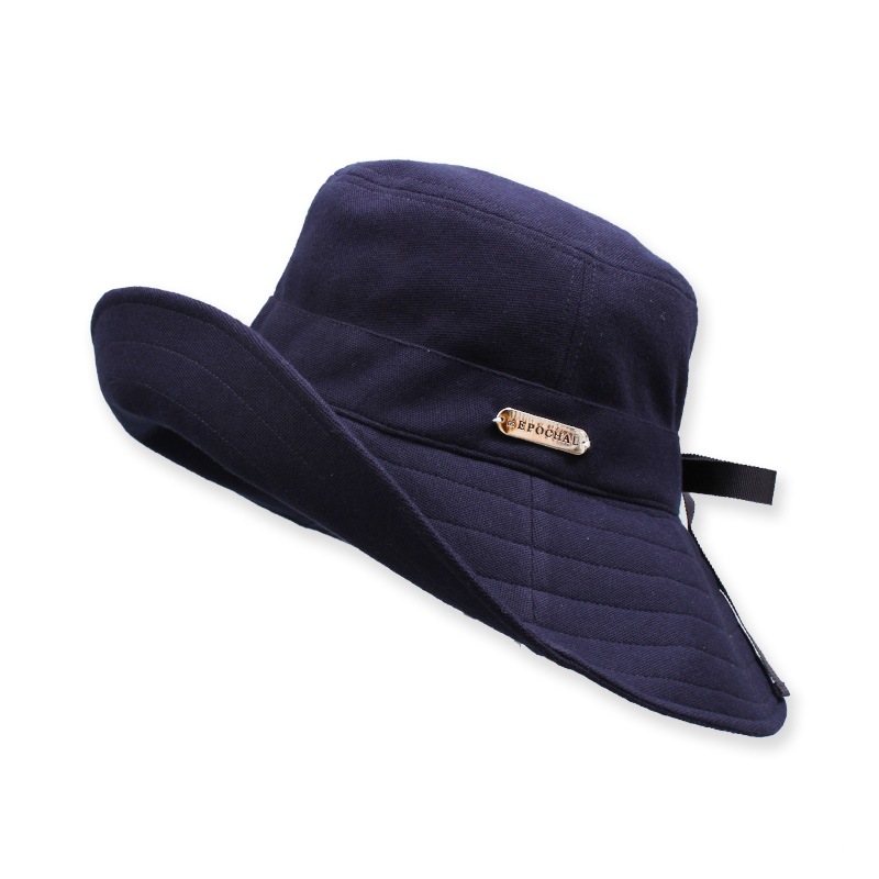 【世界最高水準のUVカット率99％以上】　UVカットノーブルハット　ネイビー　