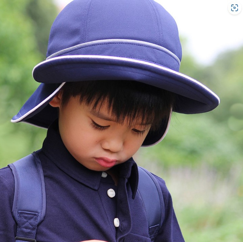 【ご紹介】3WAY&マルチガード通学帽子 (一般販売しておりません)