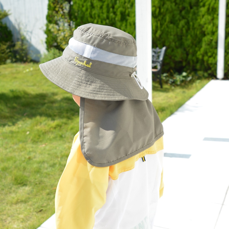 汗かきのお子様にもおすすめ　超軽量エアスルーＵＶハット　ドット　UVカット帽子　子供用