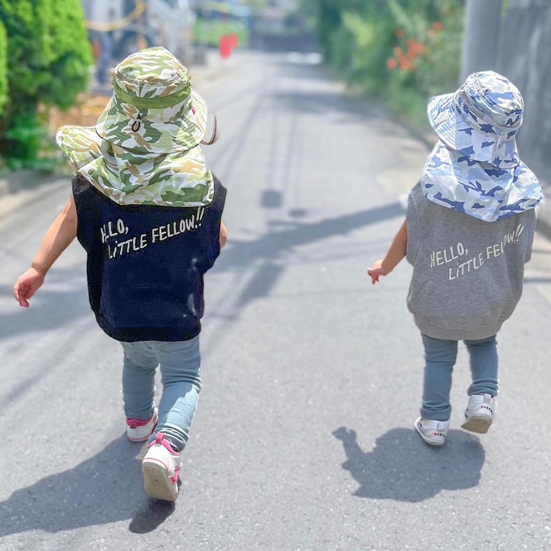 汗かきのお子様にもおすすめ　超軽量エアスルーＵＶハット　ドット　UVカット帽子　子供用