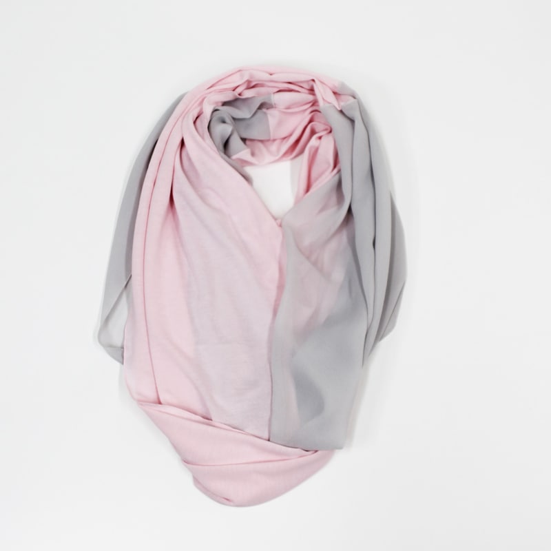 UVカット2WAYループロングストール 接触冷感素材