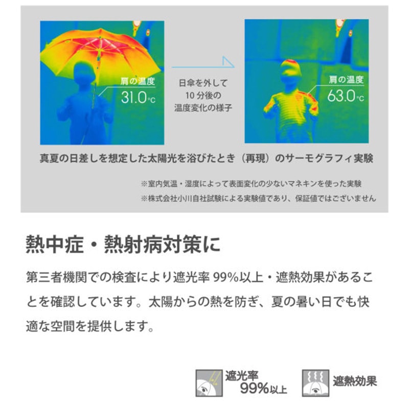 クッカヒッポ　子供用晴雨兼用折りたたみ傘　50ｃｍ　UVカット・遮光・遮熱　ミント×パープル