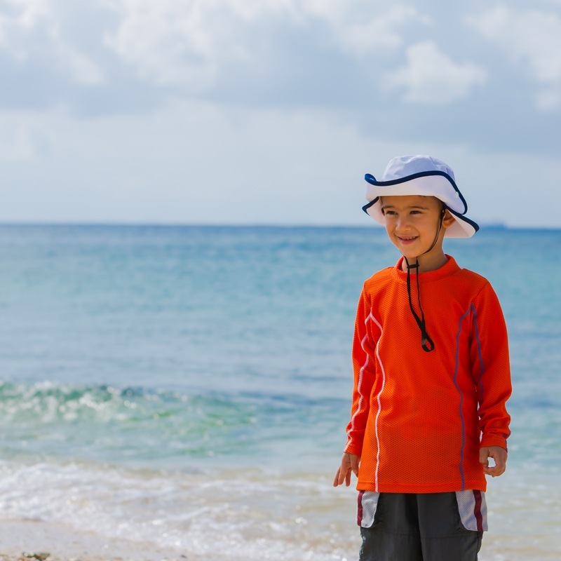 【潮干狩りに最適！】　３ＷＡＹＵＶハット　水陸両用ＵＶカット帽子　紫外線対策