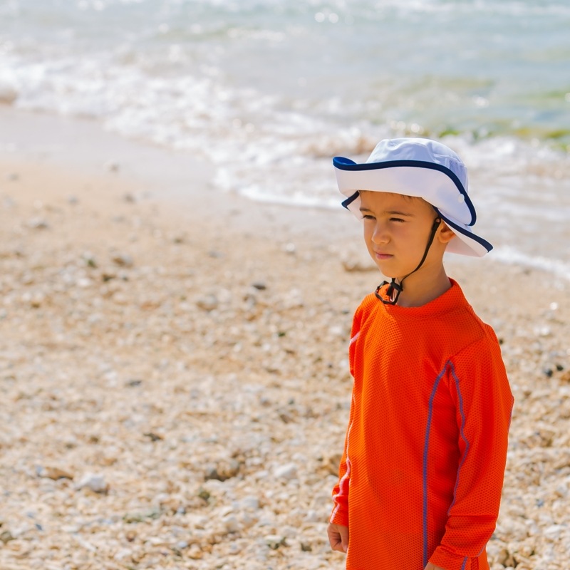 【潮干狩りに最適！】　３ＷＡＹＵＶハット　水陸両用ＵＶカット帽子　紫外線対策