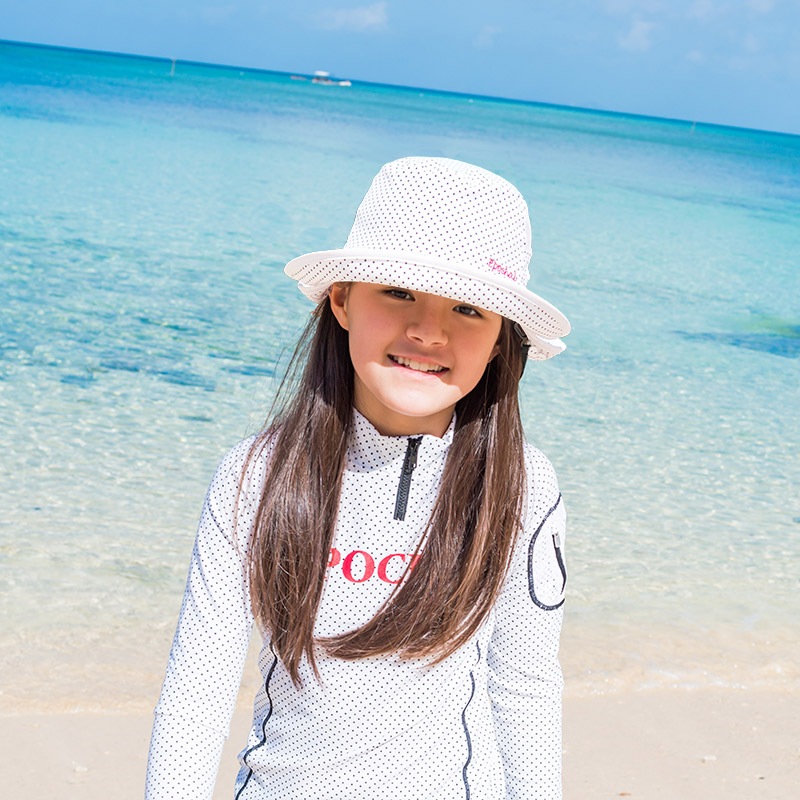 【潮干狩りに最適！】　３ＷＡＹＵＶハット　水陸両用ＵＶカット帽子　紫外線対策