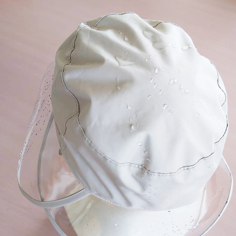 【透明つばなのにUVカット率99%以上】 クリアつば3wayUVカット帽子 エポカル