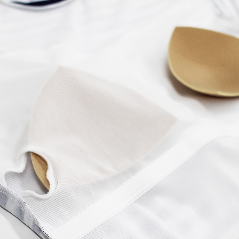 【綺麗に見える！】　マリンストライプUVラッシュガード　紫外線対策