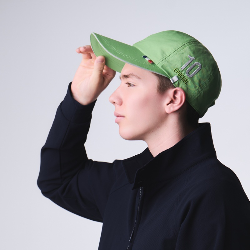 上手な紫外線対策】 フラップがセット！つば長フェイスガードキャップ