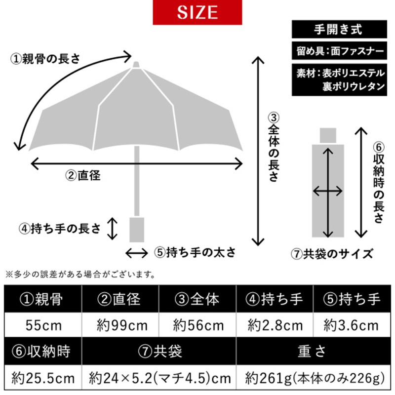 MA1 晴雨兼用日傘　ペールグリーン　55ｃｍ　遮熱・遮光　