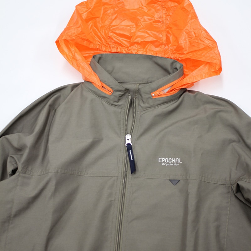 サン＆ウインドブレイクUVウエア　カーキ　紫外線対策用　エポカル