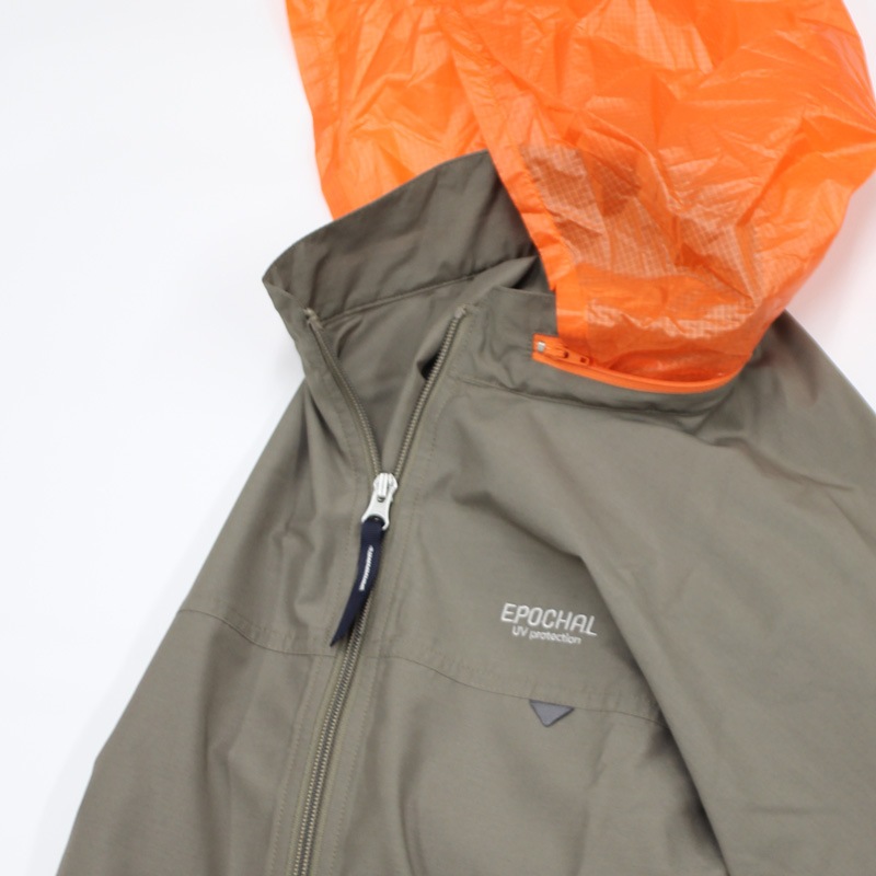 サン＆ウインドブレイクUVウエア　カーキ　紫外線対策用　エポカル