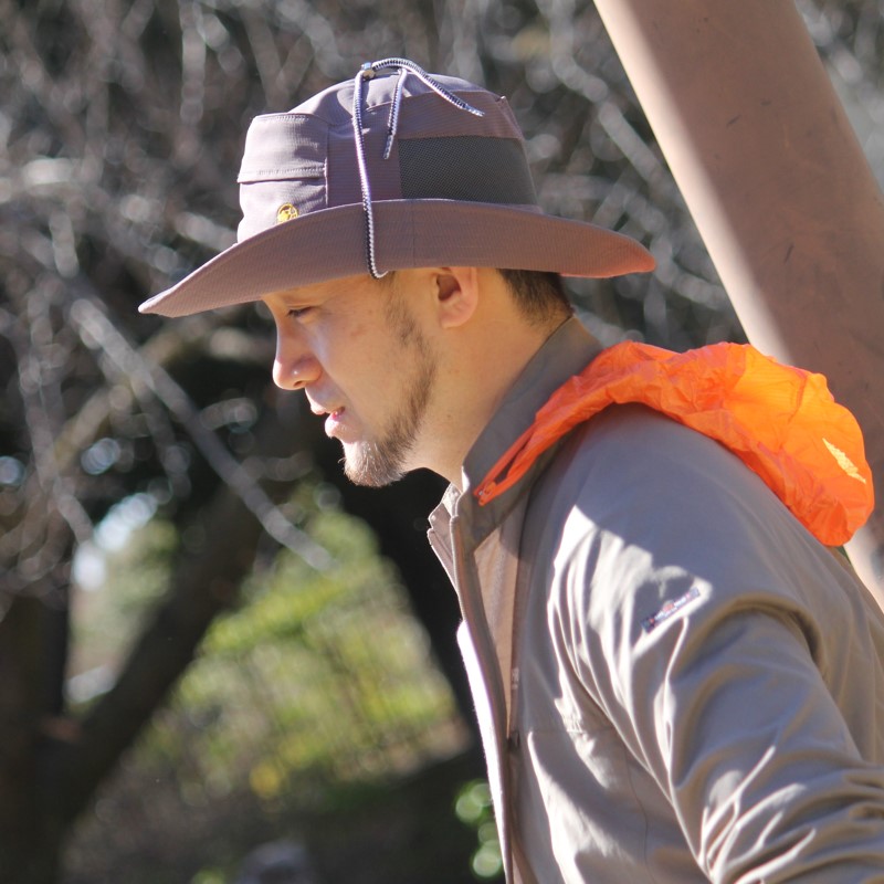 サン＆ウインドブレイクUVウエア　カーキ　紫外線対策用　エポカル