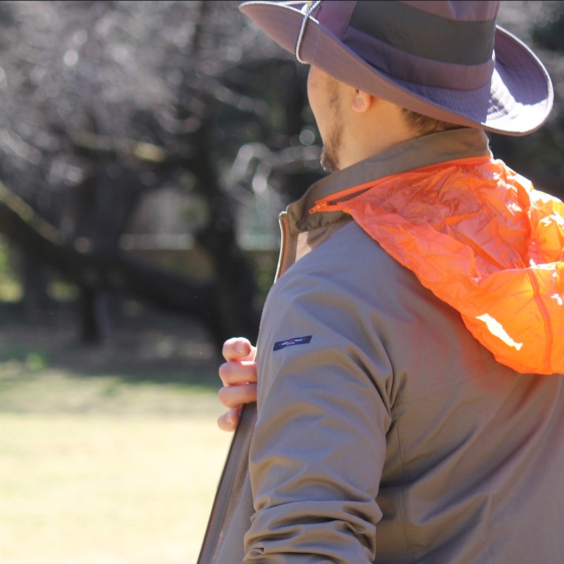 サン＆ウインドブレイクUVウエア　カーキ　紫外線対策用　エポカル