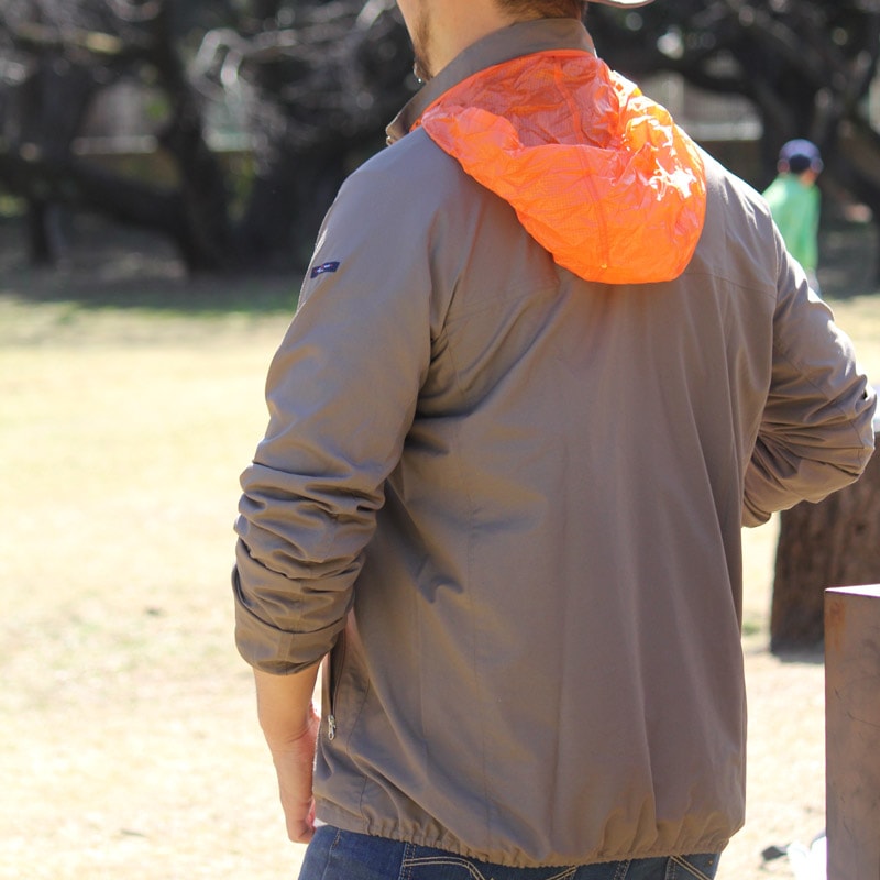 サン＆ウインドブレイクUVウエア　カーキ　紫外線対策用　エポカル