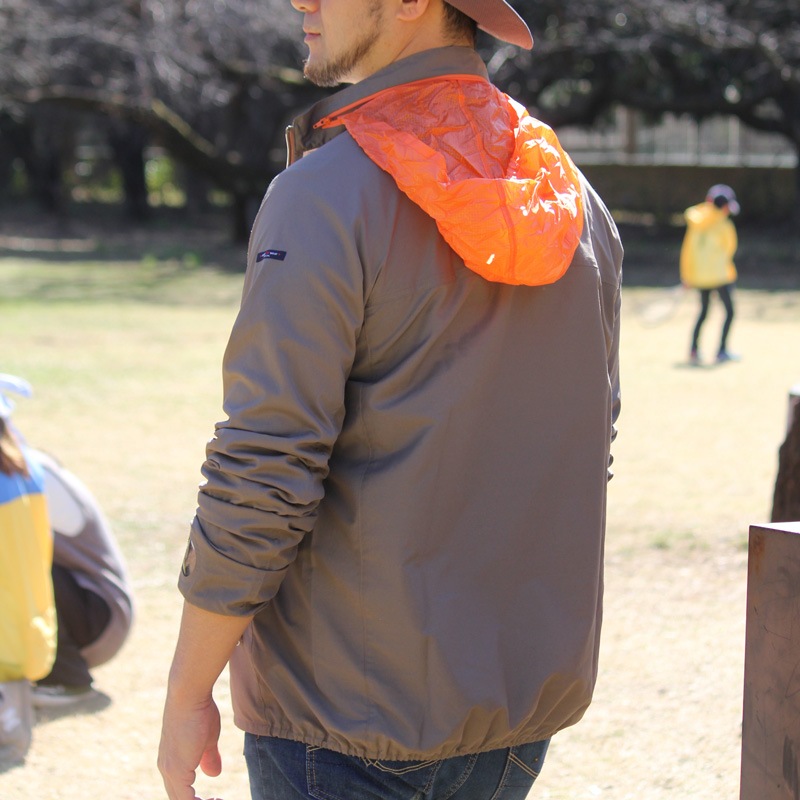 サン＆ウインドブレイクUVウエア　カーキ　紫外線対策用　エポカル