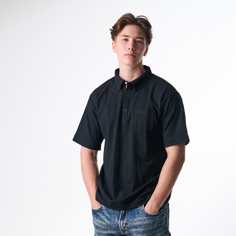 UVカットクラッシックフィットポロシャツ　男性の紫外線対策　