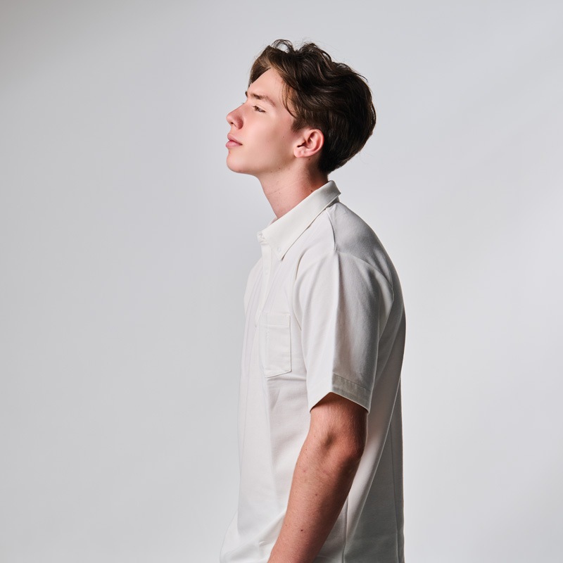 UVカットクラッシックフィットポロシャツ　男性の紫外線対策　