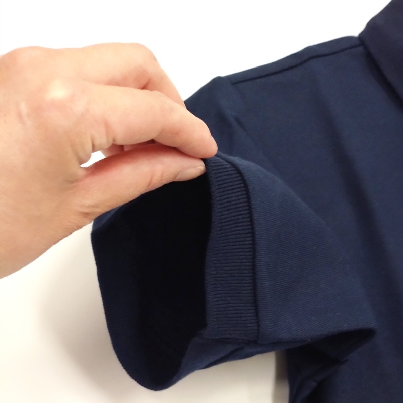 シンプルUVカットスクールポロシャツ半袖 大人SS~M 紫外線対策