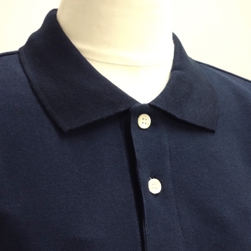 シンプルUVカットスクールポロシャツ半袖 大人SS~M 紫外線対策