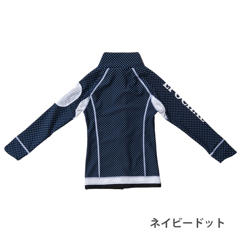 完売 フロントオープンラッシュガード レディース 紫外線対策