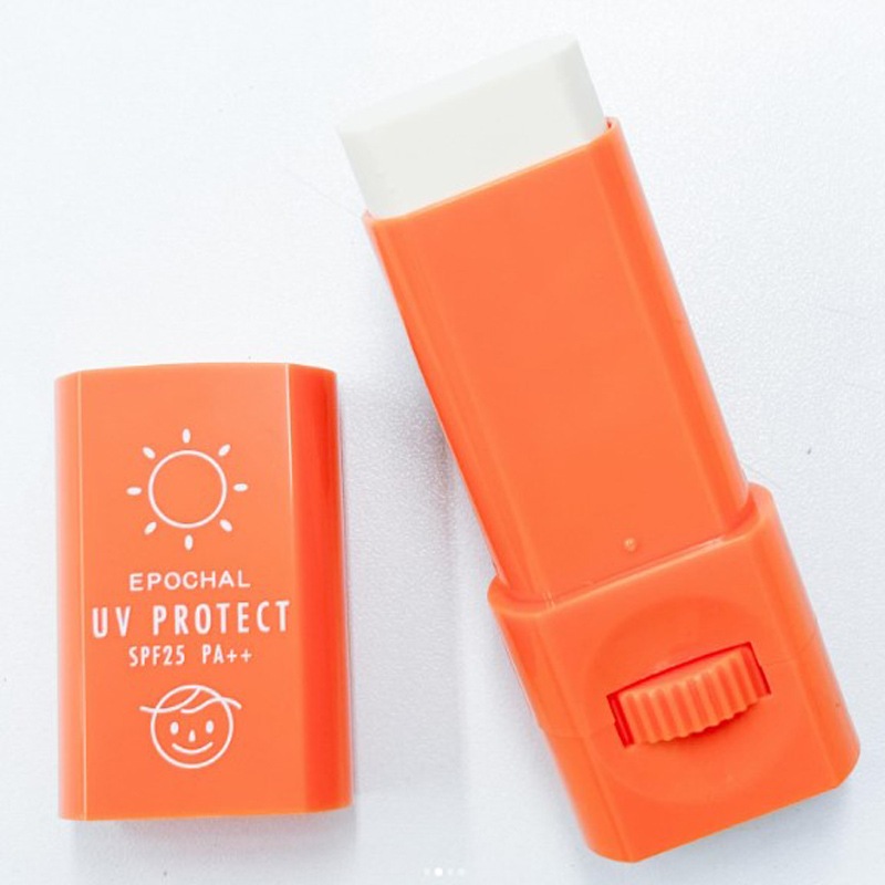 虫よけと日焼け対策を同時に！　エポカルＵＶプロテクト(虫よけ）スティックタイプの便利なUVカットクリーム
