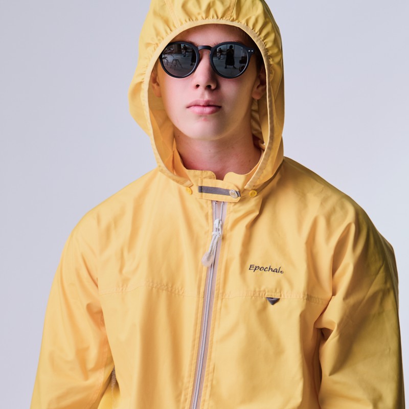 【究極のUV＆汗コントロールウェア】ブレッサブルメッシュUVパーカー　イエロー　エポカル