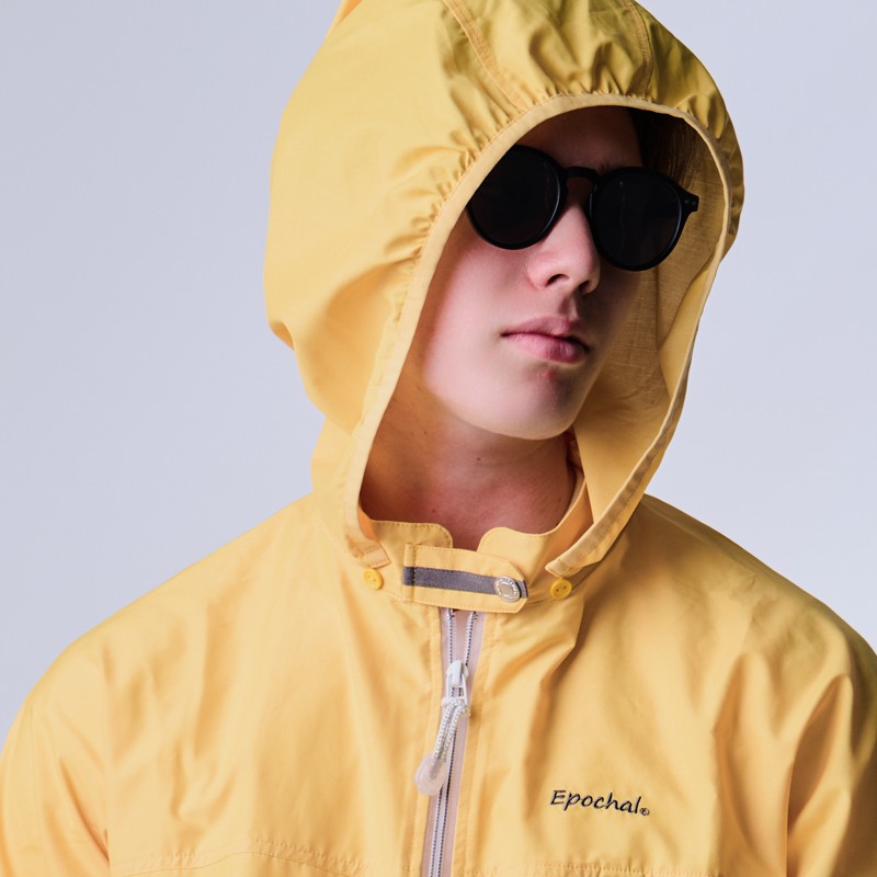 【究極のUV＆汗コントロールウェア】ブレッサブルメッシュUVパーカー　イエロー　エポカル