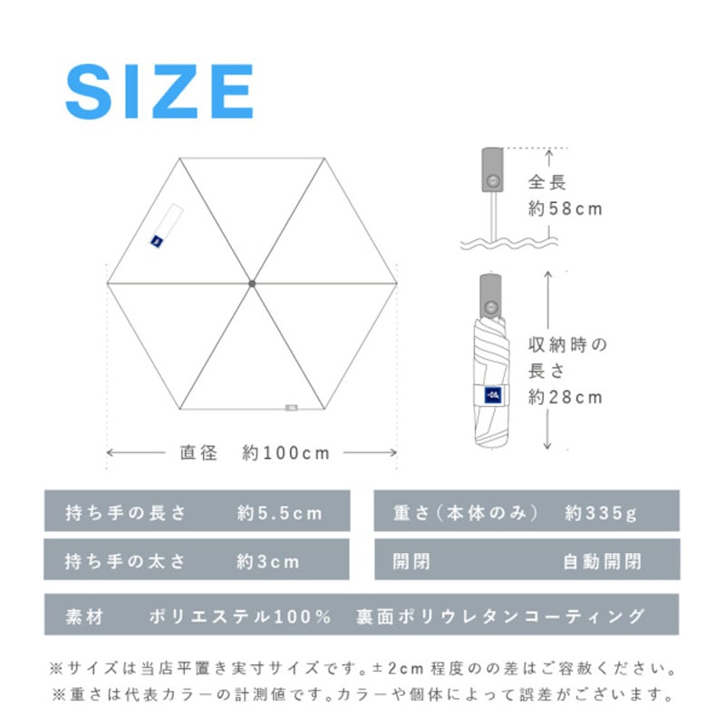 ワンタッチで開く!放射冷却技術を駆使した革新的な折畳日傘 ラディクール/ホワイト 遮熱・遮光・UVカット 55cm