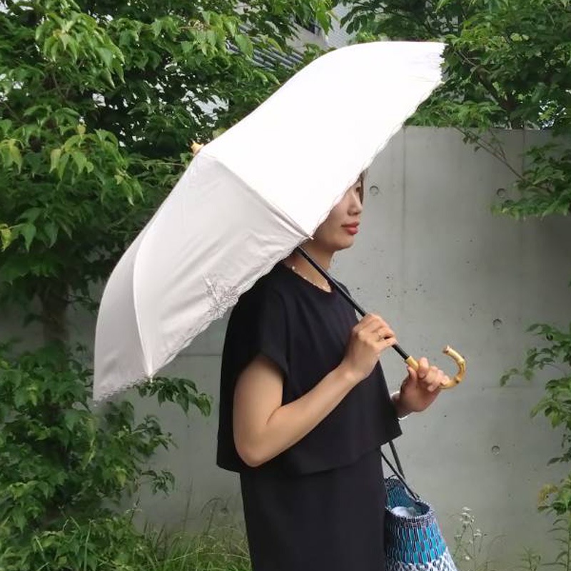 Ciel（シエル）晴雨兼用2段ミニ折りたたみ日傘 50cm 遮熱・遮光