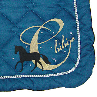 ゼッケン刺繍 ラインストーン追加オプション | 刺繍 | 乗馬用品