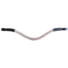 Lumiere アンバークリスタル額革 | For Horse 馬具,頭絡／ハミ