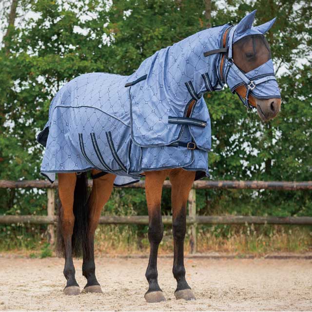 QHP フードネック付きフライシート | For Horse 馬用品,馬着,レイン