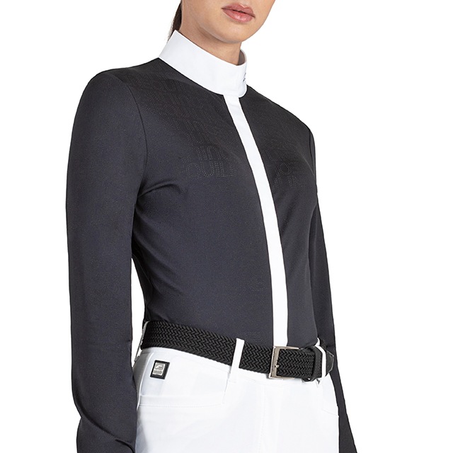 EQUILINE シンドラク レディス 長袖競技用シャツ | For Rider 人装品  